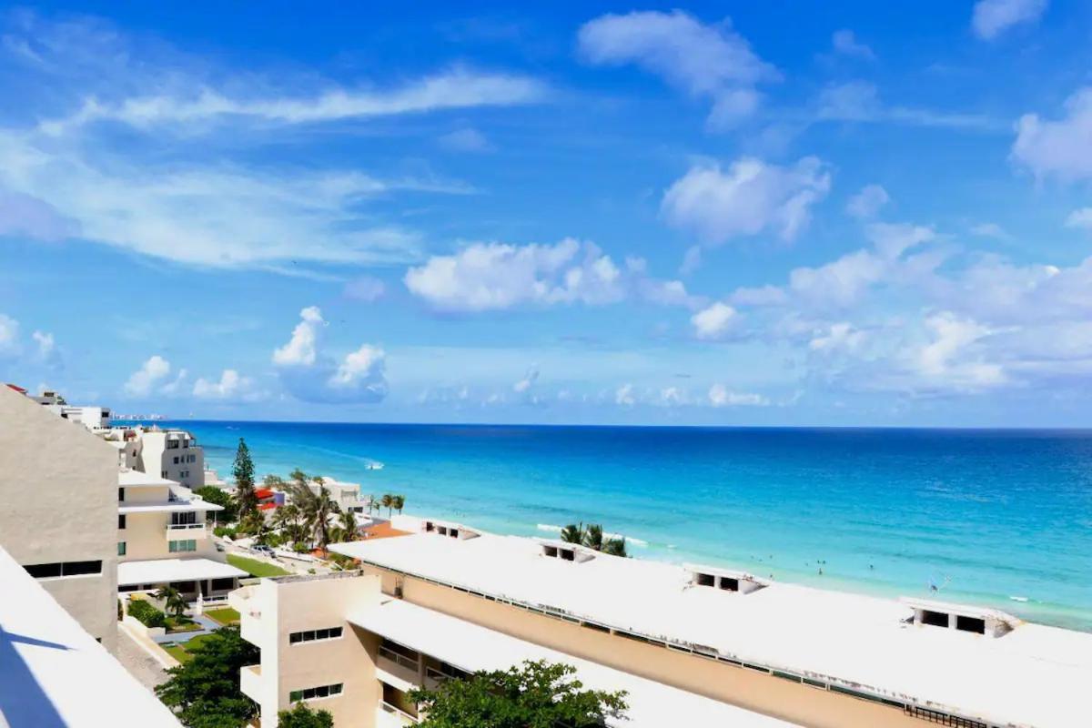 Hermoso Penthouse Con Vista Panoramica Del Mar - Brisas1409 - Apartment Cancun Exterior photo