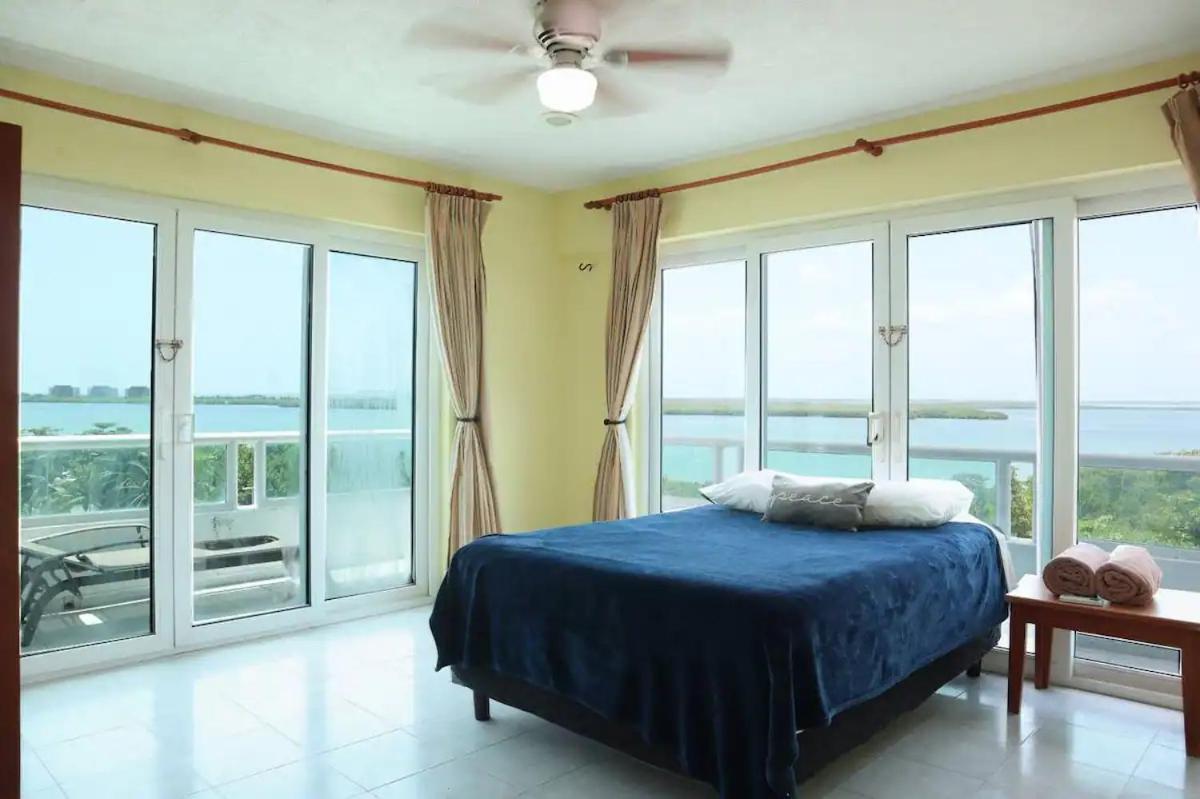 Hermoso Penthouse Con Vista Panoramica Del Mar - Brisas1409 - Apartment Cancun Exterior photo