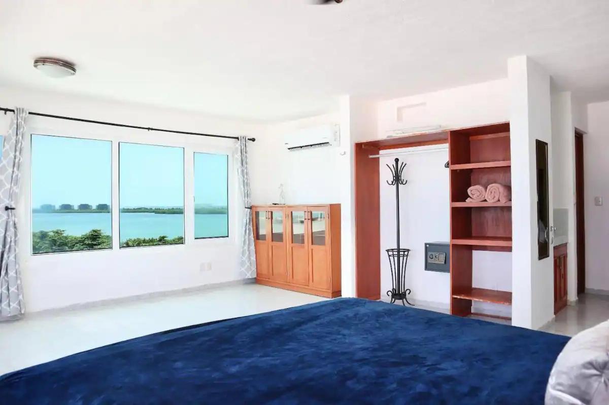 Hermoso Penthouse Con Vista Panoramica Del Mar - Brisas1409 - Apartment Cancun Exterior photo